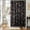 Blackfloral, variant on Boho Shower Curtains for Bathroom Black Cute Floral Waterproof Polyester Fabric Shower Curtain 72x72 Inch
