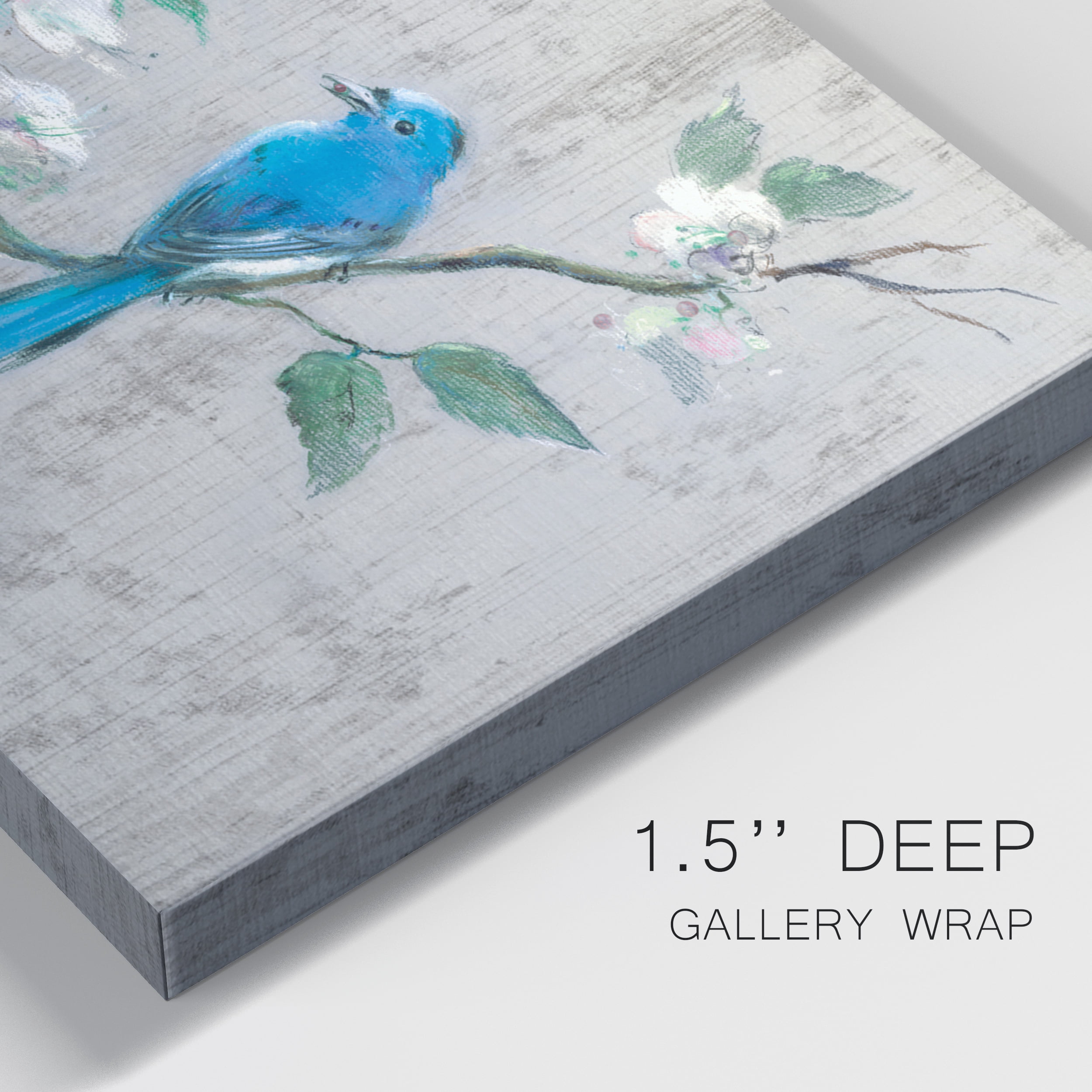 Song of Spring I Premium Gallery Wrapped Canvas - Ready to Hang - Set of 2 - 24 x 36 Each