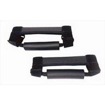 Rugged Ridge 13305.02 Deluxe Grab Handle Kit, Black; 55-21 Jeep CJ/Wrangler / 20-21 Gladiator