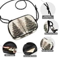thumbnail image 3 of FORMRS Mini Crossbody Bag for Women Adjustable Shoulder Rope Travel Casual Phone Purse, Hand Drawn Christmas Stars, 3 of 7