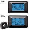 thumbnail image 2 of Graflsoa multi-Mètre Compact LCD pour Usage Domestique - Affichage de la Tension, Courant, Puissance, Énergie, Fréquence - Modèles 20A/100A - 110-250VAC - Design Léger et Portable, 2 of 6