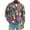 Yellow, variant on LNZGNM Mens Mardi Gras Carnival Shirt Quarter Zip Plus Size Carnival Graphic Printed Sweatshirt Stand Collar Long Sleeve Top Casual Carnival Outfits,Purple 4XL