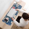 thumbnail image 3 of Long Mouse Pads for Desk,Pioneer Flower Floral Print Pattern Desk Mats on Top Of Desks, Desk Mouse Pad Extra Large with 3mm Non-Slip Base and Stitched Edge for Gaming,Office,Work,Home 31.5"x11.8", 3 of 6