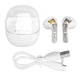 thumbnail image 3 of Translator Earbuds 144 Languages Translator Device Real Time Translation Bluetooth Wireless Earbuds for Business Trip White, 3 of 14