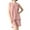 Pink, variant on Defitshape Women's Plus Size Pajama Set Cotton 2 Piece Pj Sleepwear Sleeveless Tank and Shorts Nightwear Lounge Loungewear with Pockets Soft Comfy Pink 3X