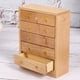 thumbnail image 4 of Cajonera de 5 capas para casa de muñecas 1:12, minimuebles, accesorios de decoración para casa de muñecas de madera, cajonera de 5 capas, 4 of 12