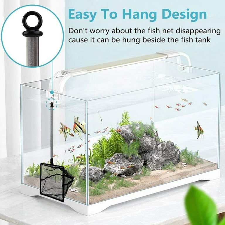 Fish Tank Aquarium Stainless Steel Fishing Shrimp Net Practical