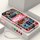 thumbnail image 3 of Funda de teléfono con póster de Los Vengadores de Marvel para Apple iPhone 15 14 13 12 11 Pro Max Plus 8 7 SE, funda Capa de cuerda izquierda líquida, 3 of 5