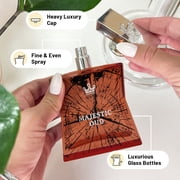 Eternal Fragrance MAJESTIC OUD, Smooth Oud, Smoky Woods Eau de Parfum, Inspired by Oud Wood, Unisex Perfume, Cologne, 3.4 oz (100ml) Spray