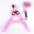 thumbnail image 1 of Adjable Nylon Dog Leash And Harness Set For S Dogs Printed Dog Ss Tract Rope For Pets Leash Belt, 1 of 3