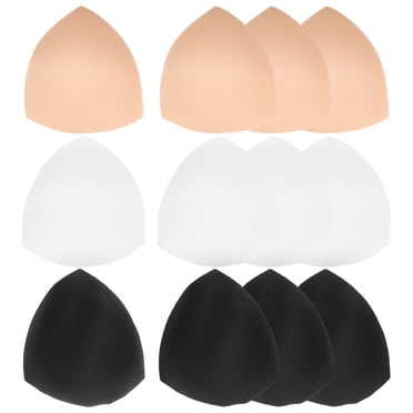 OULII 6 Pairs Bathing Suit Pads Inserts Waterproof Assorted Color for Women Daily Wear