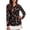 Black Candy Cane, variant on Pzuqiu Lemon Print Long Sleeve Sport Shirts for Women Size XS Stretchy Casual Outfits Fashion Clothing Breathable Athletic Pullover Tops Lightweight Soft for Everyday Wear