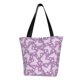 thumbnail image 1 of Easygdp Purple Butterflies Floral Bolso de Hombro para Mujer, Bolso Bandolera y Cartera de Mano Elegante para Uso Diario, 1 of 6