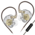 thumbnail image 1 of para auriculares KZ EDX Lite IEM: sonido superior, diseño ergonómico, intercambiables, 1 of 10
