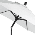 thumbnail image 2 of Better Homes & Gardens 9-foot Outdoor Market Patio Umbrella, White with Ticking Stripe, 2 of 6