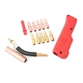thumbnail image 2 of Portapuntas De Contacto MIG, MIG Shield Boquilla Pistola Shell Larga Vida útil Para Accesorios De Antorcha MIG 200A Cergrey 1,0 mm, 2 of 8