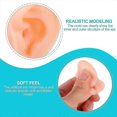 thumbnail image 5 of Fake Ear Models Silicone Ear Mold for Displaying Pink, 5 of 5