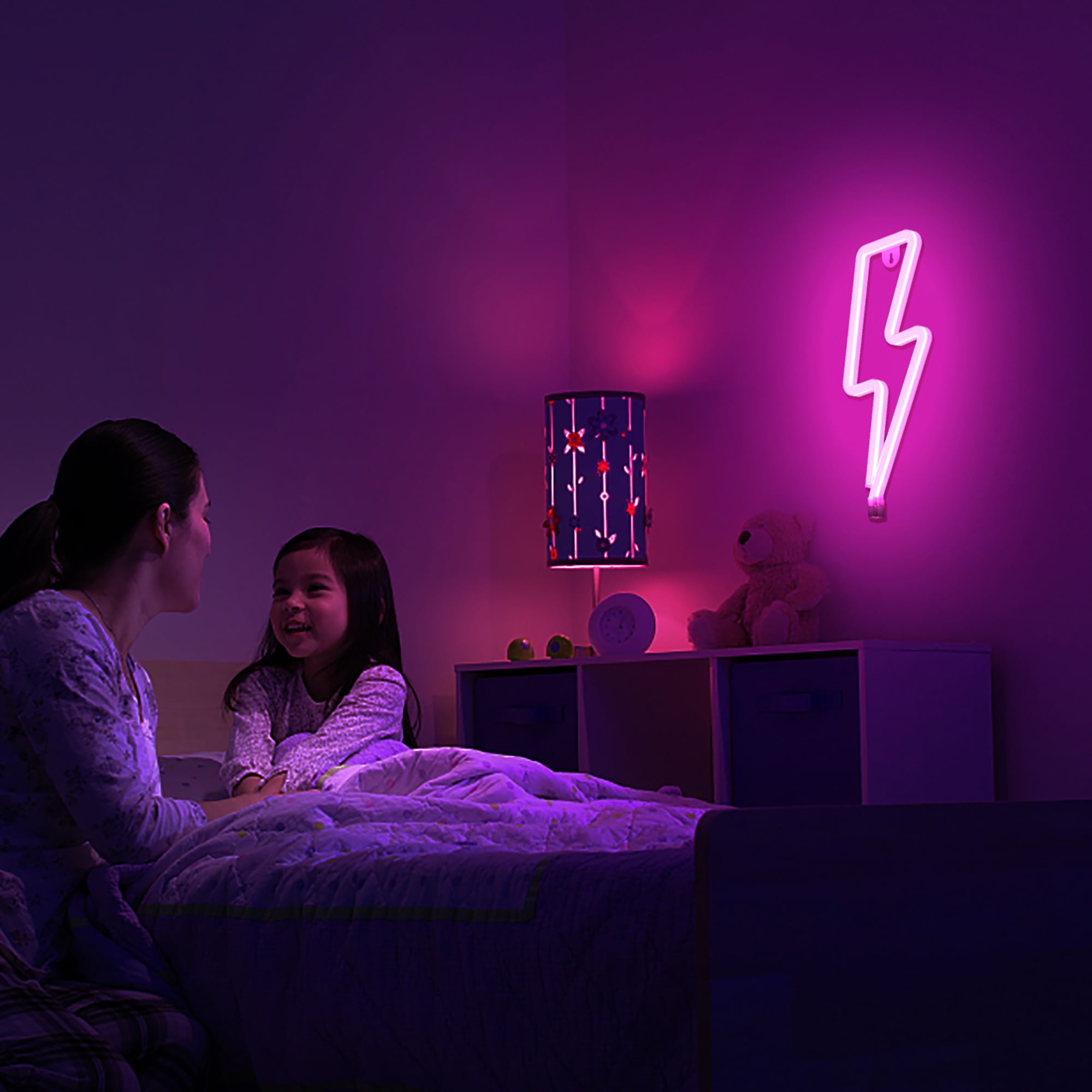 Lumoonosity Planet Neon Sign USB Powered Planet Light Led Neon