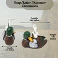 thumbnail image 3 of Mallard Duck Countertop Soap Pump Dispenser - Lakeside-Inspired Bathroom Accessories - Ideal for Duck Hunters and Lakehouse Lovers, 3 of 7