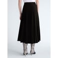 thumbnail image 3 of Scoop Women’s Pleated Maxi Skirt, Sizes 0-18, 3 of 5