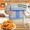 thumbnail image 2 of Cook’s Choice Original Better Breader – Mess-Free Breading Station for Chicken, Fish & Vegetables – Shake & Coat for Even Coverage – Dishwasher Safe, 2 of 6