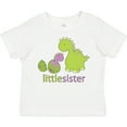thumbnail image 3 of Inktastic Little Sister Purple Girls Toddler T-Shirt, 3 of 5