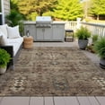 thumbnail image 4 of Dalyn Rugs Machine Washable Indoor/Outdoor Chantille ACN2047 Brown 2'6" x 3'10" Rug, 4 of 9
