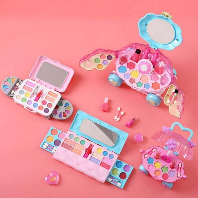 Emulational Children Cosmetic Toy Makeup Set PU Bag Girl Pretend Play Toy  Beautiful Toys for Girls Kids Safe and Non-Toxic Children's Toy Girls Make  up - China Toys Girls Make up and