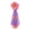 Purple, variant on ShaoXinWan Wooden Tumbler Cat Interactive Toy,Self-Righting Wobble Scratching Toy with Weighted Base,Sisal Wrapped Cat Toy for Play,Scratching and Mental Enrichment
