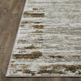 thumbnail image 6 of Loomaknoti Alanzo Albah 4' x 6' Abstract Indoor Area Rug , Beige/Cream, 6 of 9