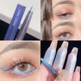 thumbnail image 2 of Diamond Shiny Eyeliner Pencil , Green Golden Purple Glitter Eyeshadow Eyeliner Pen, Waterproof Women Makeup Cosmetics ( 6 Colors ), 2 of 4