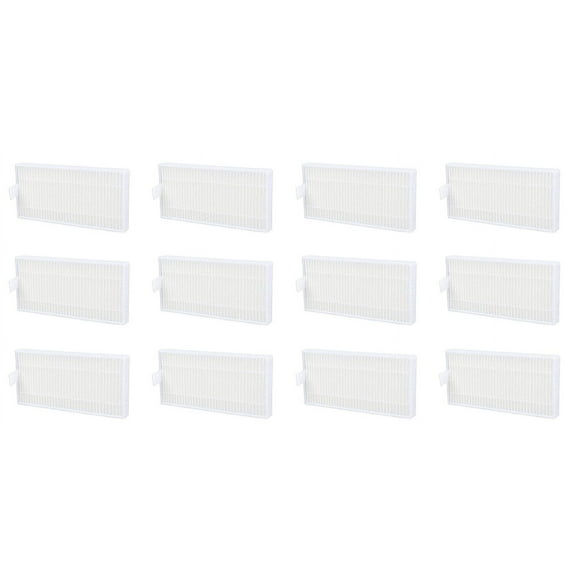 Hepa Filter Replacement Compatible with Eufy RoboVac 11S, RoboVac 30, RoboVac 30C, RoboVac 15C, RoboVac 12 Robotic Vacuum Cleaner, 12 Packs