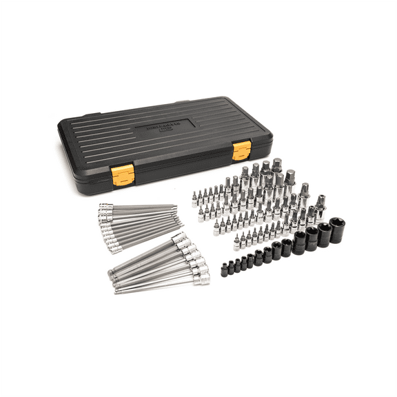 Gearwrench SET SKT TORX & HEX BIT MAST 80PC, BOXED