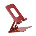 thumbnail image 2 of maskred Metal Cell Phone Stand Non-slip Anti-electric Shock Tablet Holder Smartphone Fixed Mount, Red, 2 of 8