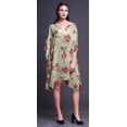 thumbnail image 3 of Bimba Robe Midi de Détente Aquarelle pour Femmes, Tenue de Plage-4x-5x, 3 of 5