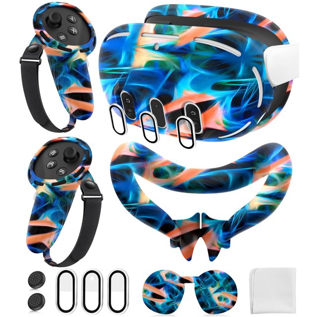 Set de fundas protectoras de silicona para Meta/Oculus Quest 3