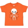thumbnail image 3 of Inktastic Happy Halloween Spooky Skeleton and Stars Boys or Girls Toddler T-Shirt, 3 of 5
