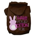 thumbnail image 6 of Pet, Dog  Cat Hoodie Screen Printed, "Shake Your Cotton Tail", 6 of 10