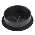 thumbnail image 2 of Outlet Port Threading Desk Cord Grommet Table Hole Cover 50/60mm Black, 2 of 6