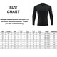 thumbnail image 3 of Camisetas de compresión de manga larga UPF 50+ para hombre, camiseta de entrenamiento deportivo, camiseta protectora contra erupciones para deportes acuáticos, 3 of 6