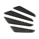 thumbnail image 3 of Etiqueta engomada auto del protector de la abolladura de la puerta de la fibra de carbono negra para la camioneta pickup de Suv del coche, 3 of 5