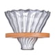 thumbnail image 1 of Embudo De Filtro Filtro De Bayas De Café De Vidrio Diseño De Onda En Espiral Embudo De Filtro De Café Conjunto De Olla De Mano Tazón De Filtro Filtro De Café sonducket HA036879-00, 1 of 6