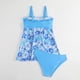 thumbnail image 5 of Traje de baño de 2 piezas para mujer, trajes de baño para mujer, traje de baño de moda femenina con volantes, estilo conservador, escote en el pecho, bloques de color, sin espalda, traje de baño para, 5 of 7