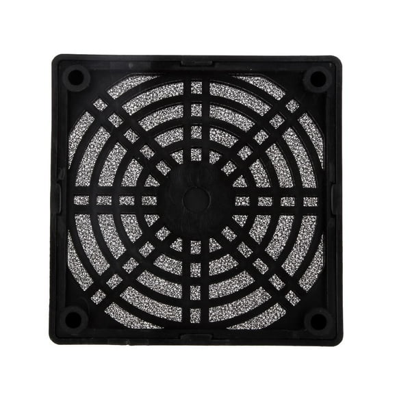 1xFiltro Del Ventilador Del Enfriador Computadora, Carcasa a Prueba de Polvo, Rejilla de Protección Contra El Polvo de 8 Cm Yotijar guardia de 8cm ventilador