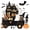 Halloween 02, variant on Homewish Halloween Ghost Bat Twin Duvet Cover, Spider Web Pumpkin Twin Bedding, Black Orange, Black Reversible 2pcs, 1 Duvet Cover and 1 Pillowcase