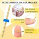 thumbnail image 3 of 4pcs Carbide Nail Drill Bits Cuticle Drill Bits Electric for Nail Cleaning Manicure, Gold, 3 of 5