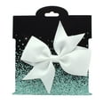 thumbnail image 2 of Aqua Rhinestone Crusted Hair-Bow Display Cards Large -50 Cards, 2 of 3