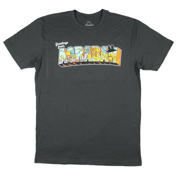 Disney Men's Aladdin Shirt Greetings from Agrabah T-Shirt