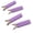 Purple, variant on No Heat Hair Rollers for Bangs, 4Pcs Soft Foam Hair Curler Set, Heatless Curling Rods for Women, Sleep-in Overnight Curlers, Gentle on Hair, Create Natural Fluffy Bangs & Waves at Home