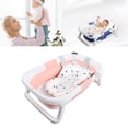 thumbnail image 1 of Bañera Plegable Para Bebés, Bañera Para Recién Nacidos Y Niños Pequeños Con COJÍn BLANDO Y TERMÓMOTRO, BAÑERA DE VIJE ANTIRESLIZANTE PORTÁTIL CON ORIFIO DE DESAGüE, 1 of 7